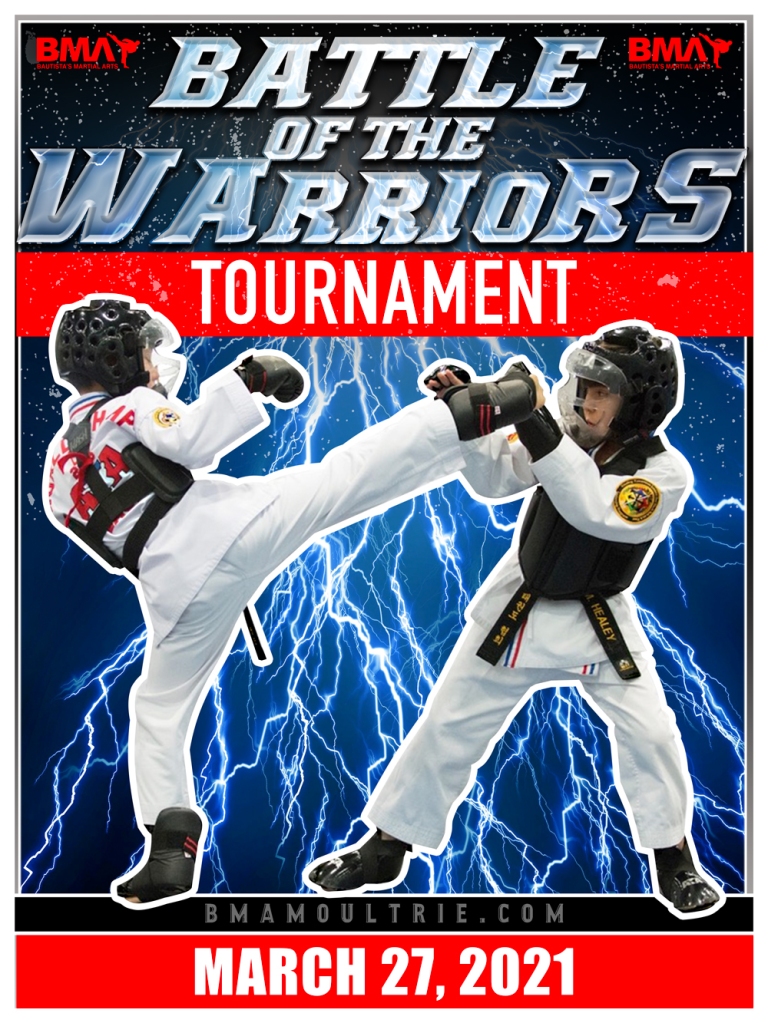 Poster for Martial Arts Tournament – Ted Sauls – Creative Brand Marketing